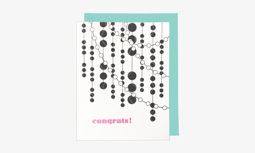 Waterfall Garland Congrats - Garland, transparent png #2558249