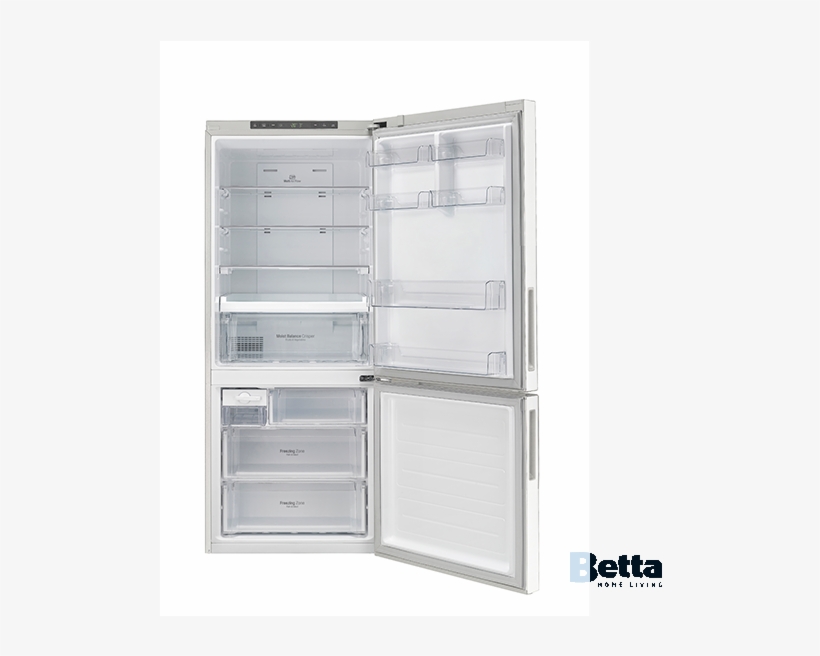 Prev - Lg 450l Bottom Mount Fridge, transparent png #2558642