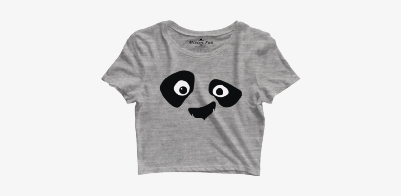 Winking Panda Women Crop Top - Cropped Feminino, transparent png #2558749