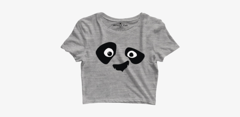 Winking Panda Women Crop Top - Cropped Feminino, transparent png #2558749