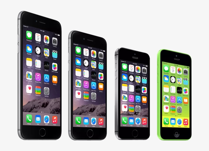 Apple Mobile Products - All Iphone 6, transparent png #2559592