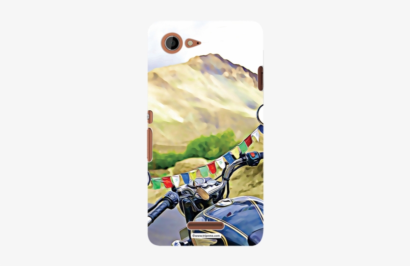 Mobile Case For Sony Xperia E3 Bike Flags - Mobile Phone, transparent png #2559737
