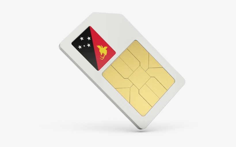Sim Card Papua New Guinea, transparent png #2560114