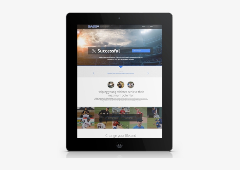 Base By Pros Efelle Responsive Design - Tablet Computer, transparent png #2560519