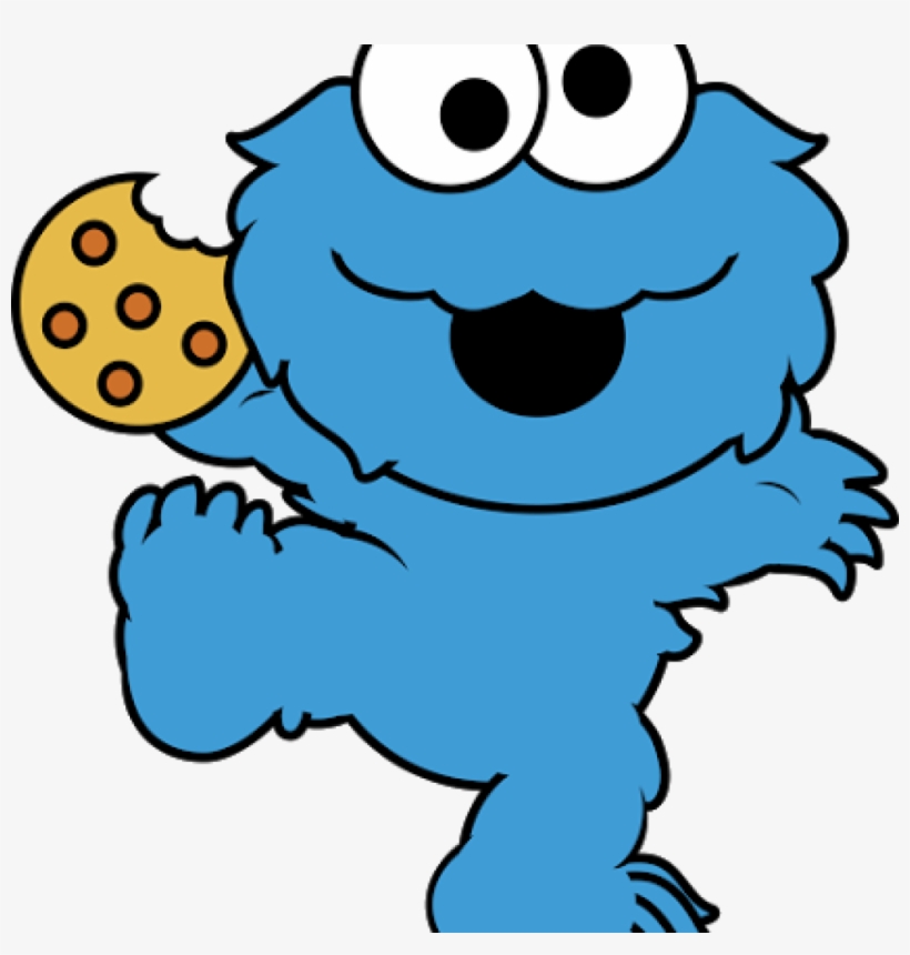 Cookie Monster Clipart Cookie Monster Clipart Best - Baby Cookie Monster, transparent png #2561013