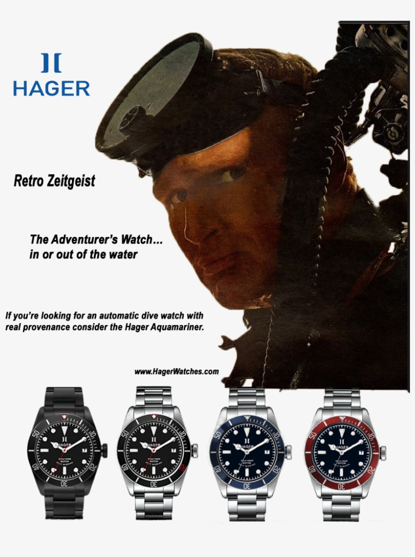Hager About Time Ad - Tudor Black Bay M79230b, transparent png #2561092