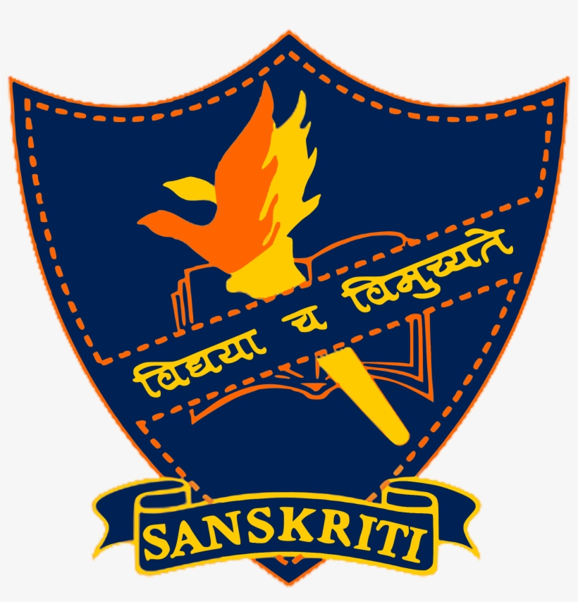 School Logo - Sanskriti School Logo, transparent png #2561365