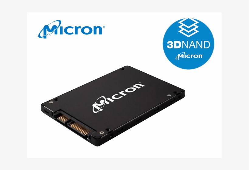 Img - Micron 1100 2 Tb 2.5" Internal Solid State Drive, transparent png #2561904