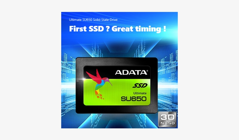 Su650-240gb - Adata Ultimate Su650 Ssd 120gb Ssd Disk, transparent png #2562075