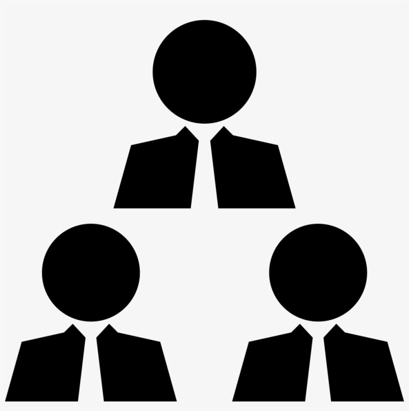 Businessmen Meeting - - People Connected Icon Png, transparent png #2562141