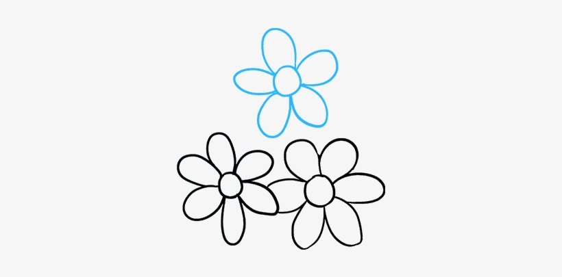 How To Draw Flower Bouquet - Drawing, transparent png #2562514