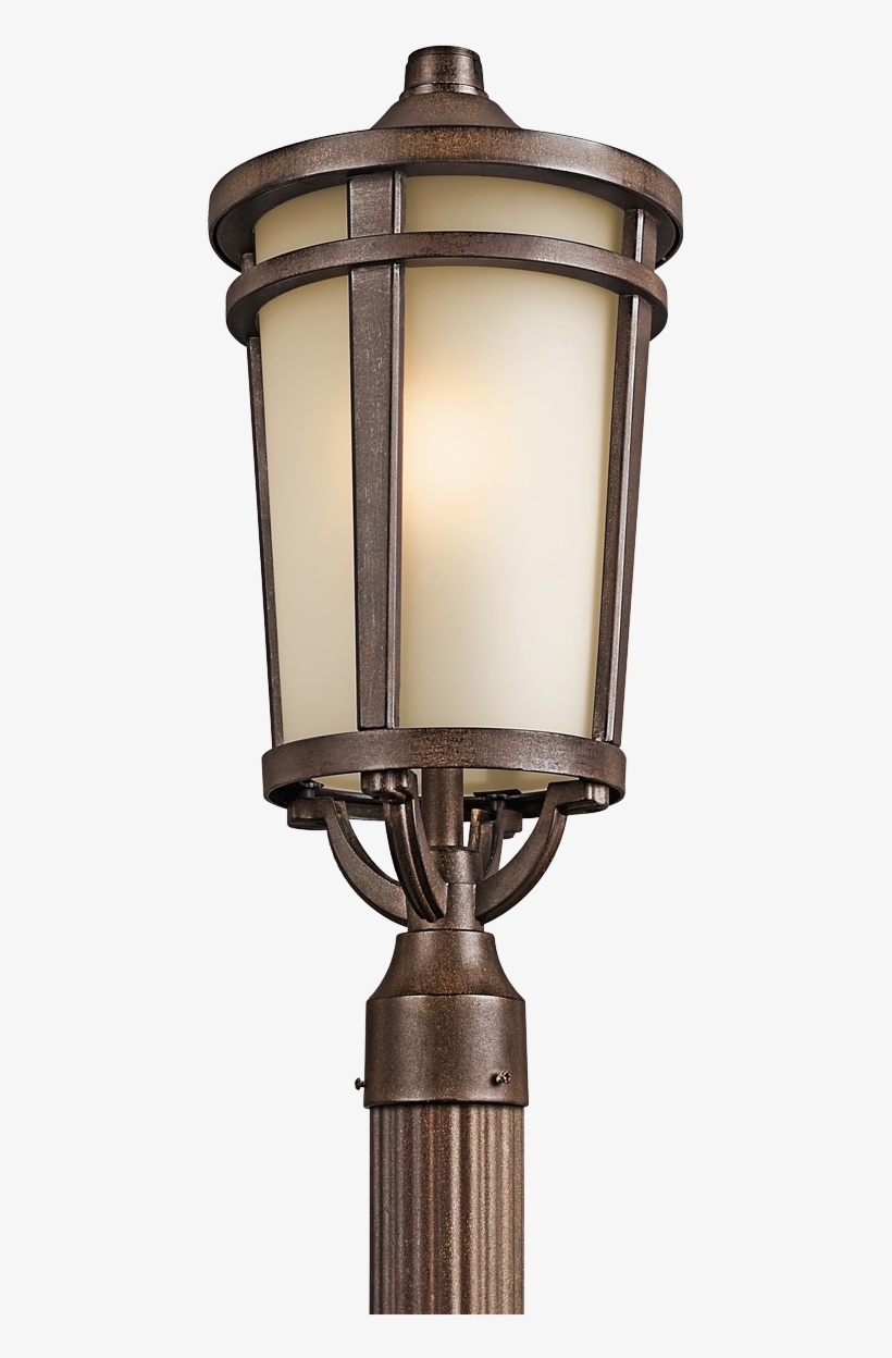 Loading Zoom - Kichler 49074fl Single Light Fluorescent Outdoor Post, transparent png #2562516