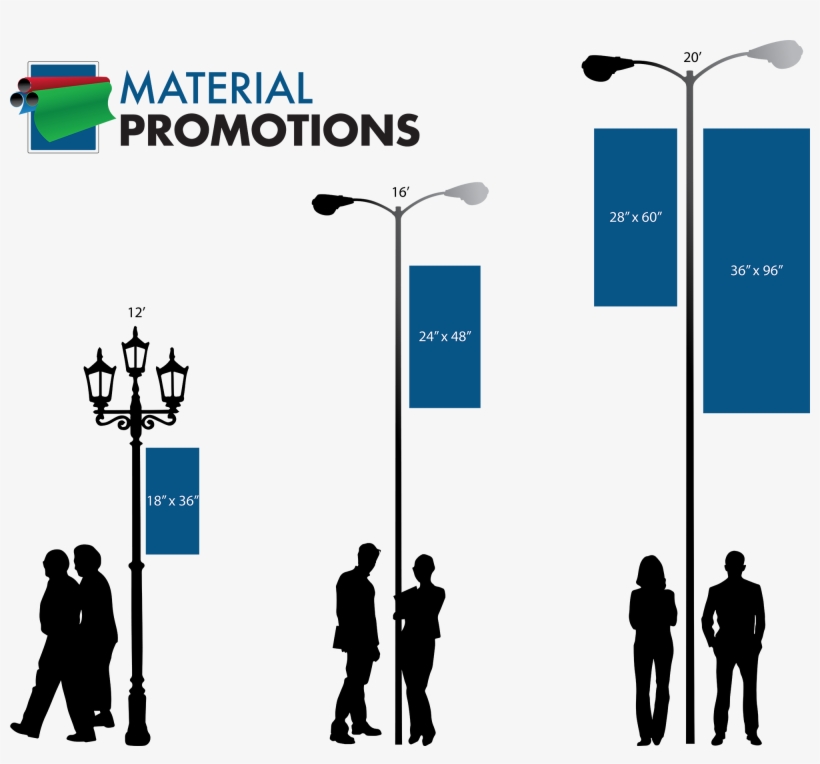 Banner Sizes Are Somewhat Standard In The Industry - Street Banner Size, transparent png #2562611