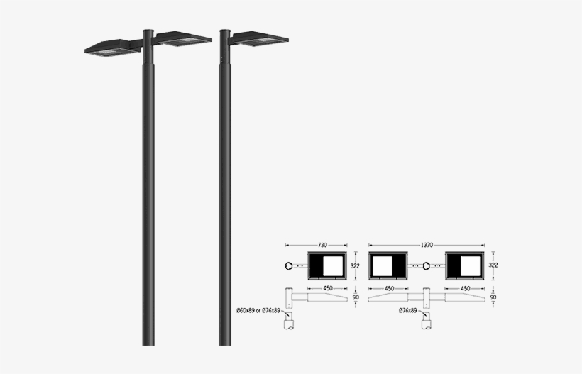 Martini Street And Area Lighting Luminaires - Lighting, transparent png #2562990