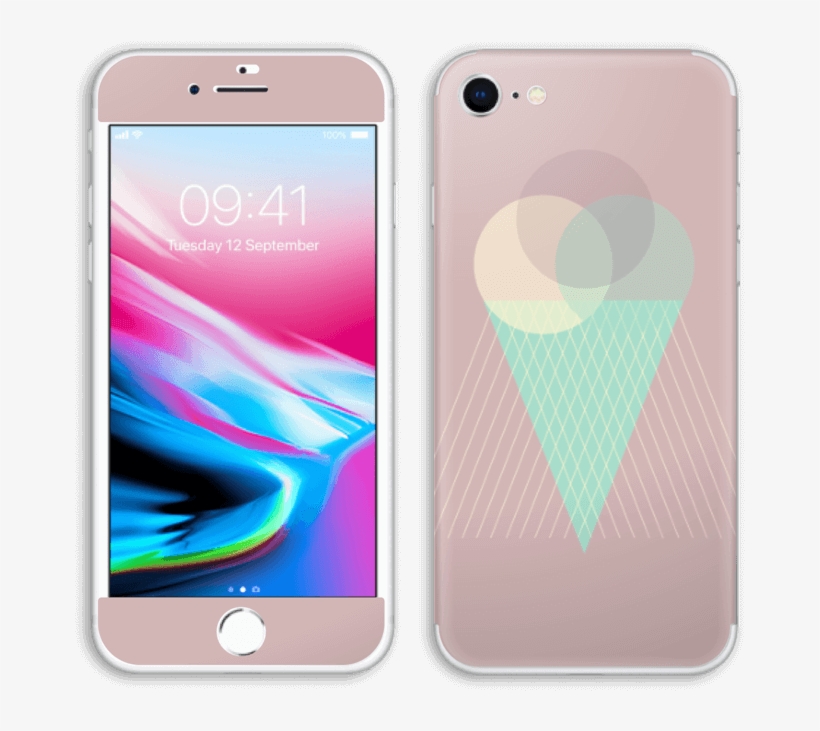 Pinkish Ice Cream - Apple Iphone 8 256gb Silver, transparent png #2563539
