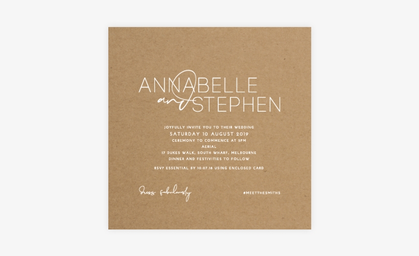 State Of Elliott Designer Wedding Invitations And Stationery - Ink, transparent png #2563592