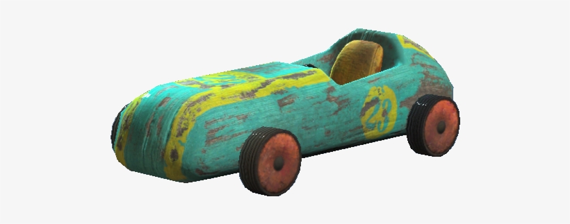 Fo4 Toy Car - Fallout 4 Race Car, transparent png #2563789