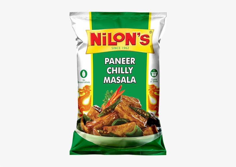 Paneer Chilli Masala - Nilons Premium Stuff Red Chilli Pickle Bottle, 400g, transparent png #2564701