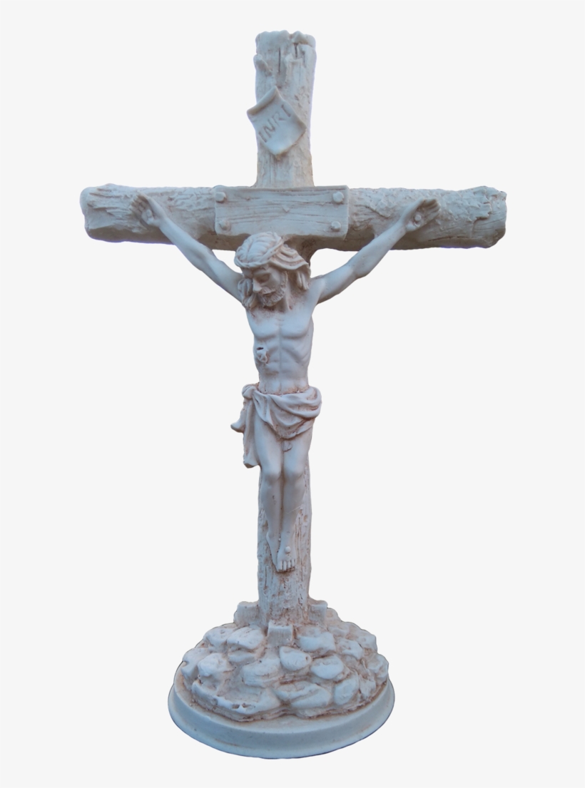Jesus On Cross 24cm - Crucifix, transparent png #2565031