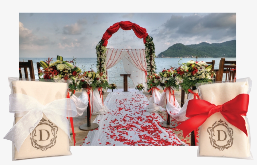 White Ribbon Hankybook - Destination Wedding Near Mumbai, transparent png #2565562