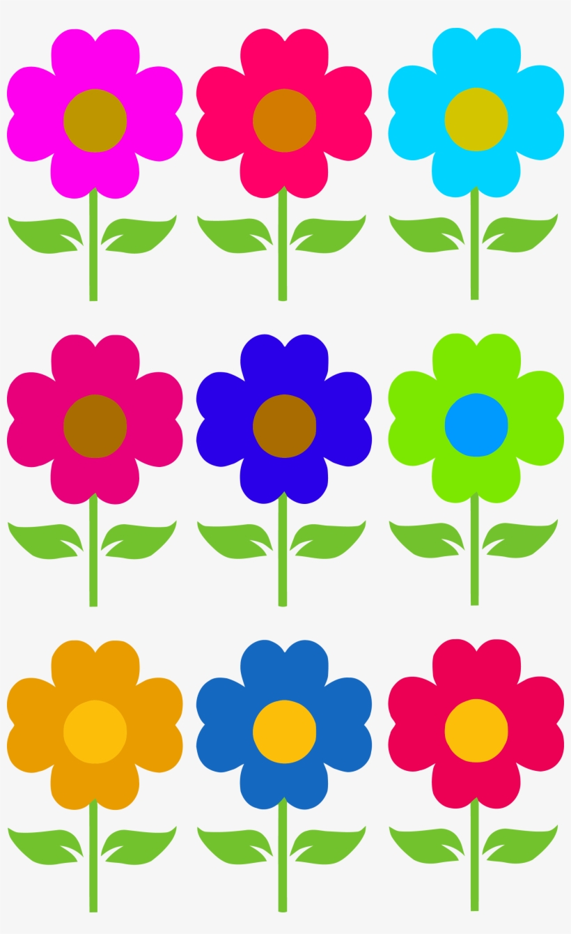 Pink Flower Clipart Garden Flowers Png, transparent png #2565675