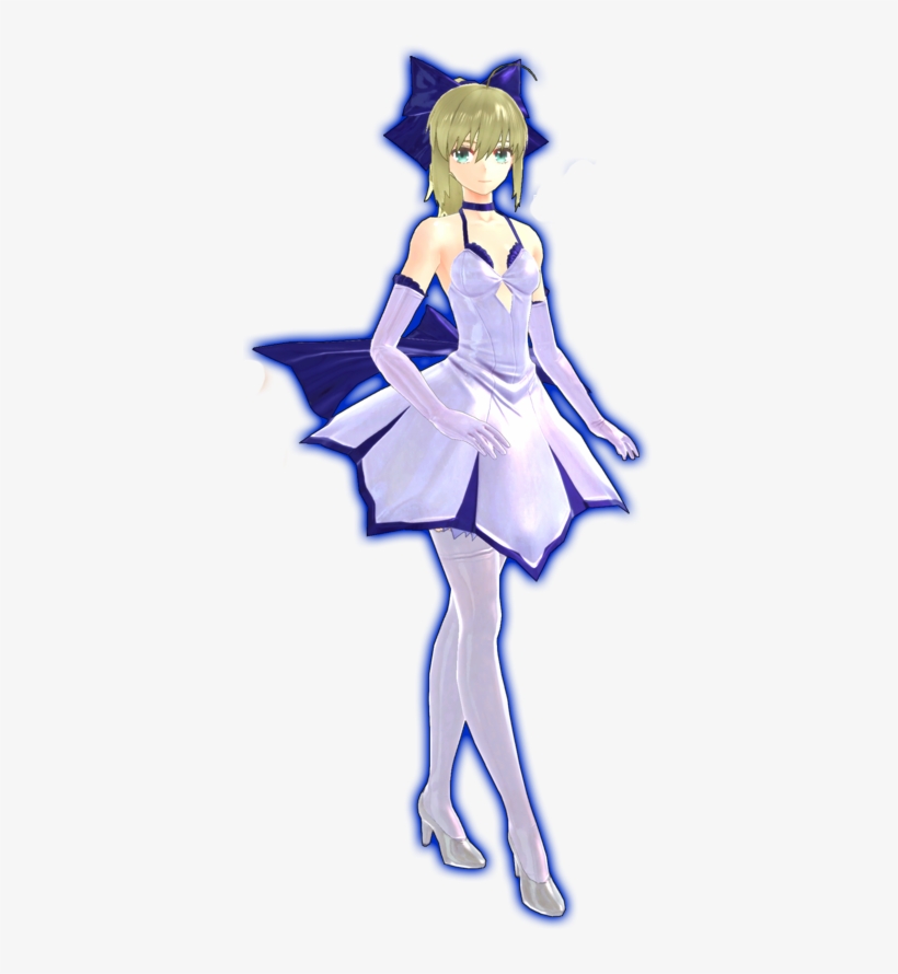 Fate Extella Artoria Pendragon's Pure Night Dress Dlc - Fate Extella Artoria Pendragon, transparent png #2565816