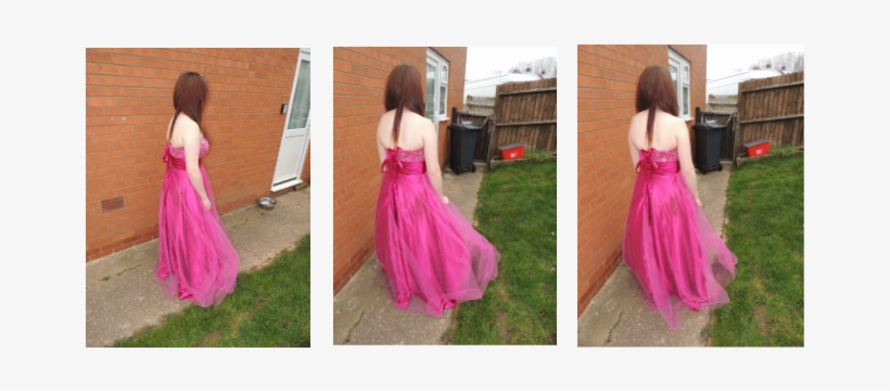 Here Are Some Images I Took Of The 'princess' Wearing - Gown, transparent png #2565844
