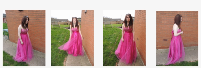 Here Are Some Images I Took Of The 'princess' Wearing - Gown, transparent png #2565897