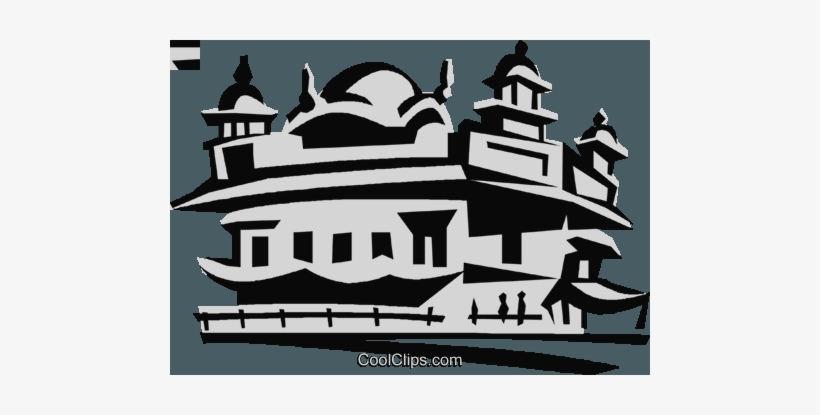Clip Art Golden Temple Amritsar Punjab Royalty Free - Golden Temple, transparent png #2566471
