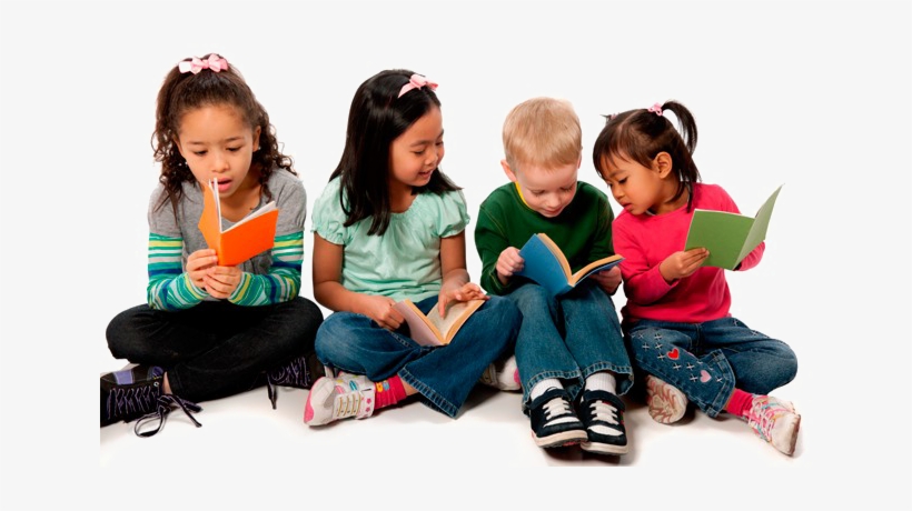 Children Student Png Picture - Children Reading, transparent png #2566472