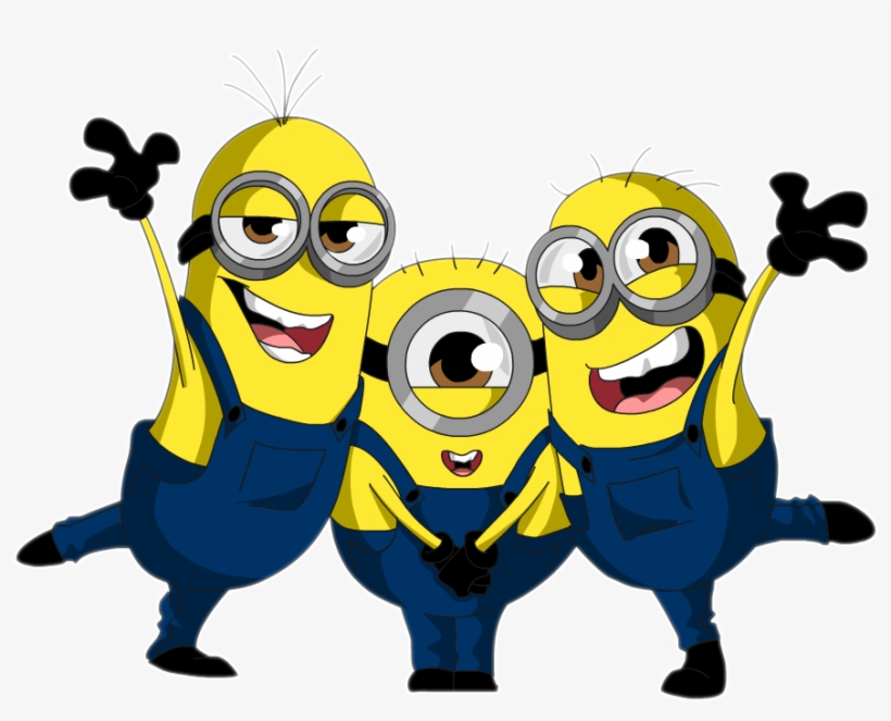 Happy Birthday Minion Png Picture Transparent Library - 3 Friends Quotes Funny, transparent png #2566491