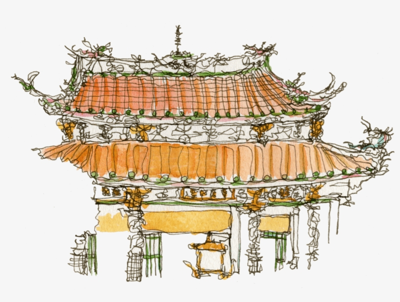 Chinese Architecture, transparent png #2566665