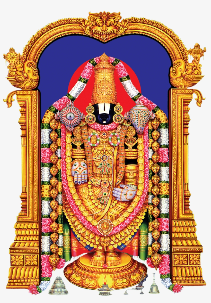 Tirupati Temple Logo - Art Factory Tirupati Balaji - Lord Venkateswara Canvas, transparent png #2566786