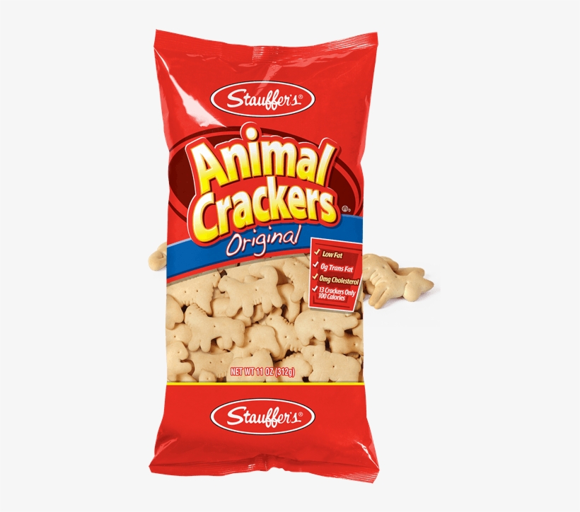 Original Animal Crackers - Stauffer's Animal Crackers, Original, 16 Oz, transparent png #2567028