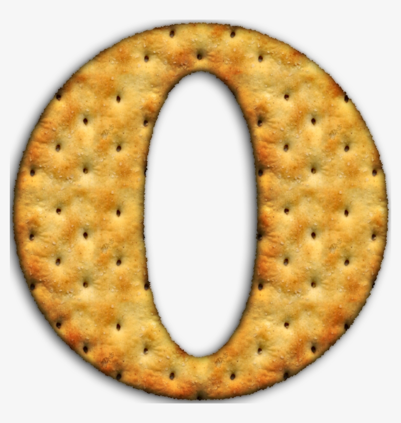 Alfabeto Hecho Con Galletas Saladas - Alphabet, transparent png #2567074