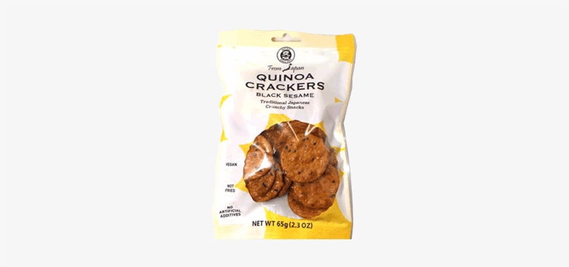 Muso Qunioa Crakers With Black Sesame - Cutlet, transparent png #2567120