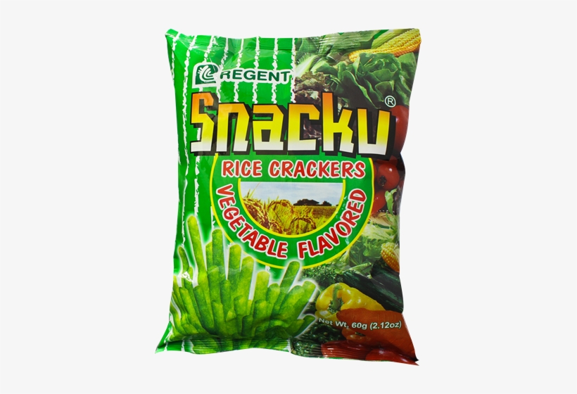 Snacku Rice Crackers (vegetable Flavoured) - Regent, transparent png #2567302