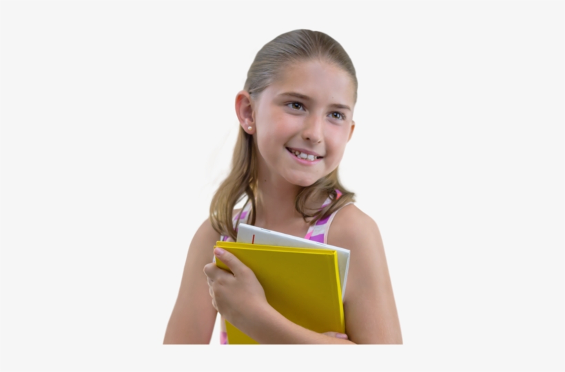 Young Girl Png - Girl Carrying A Book, transparent png #2567403