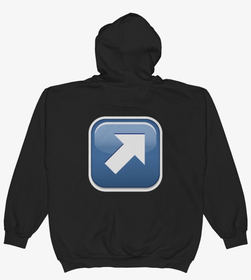 Emoji Zip Hoodie - Queen Of The Red Spades, transparent png #2567602