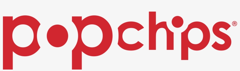 Popchips Logo On Red - Popchips Thai Sweet Chilli Popped Potato Crisps, transparent png #2567867