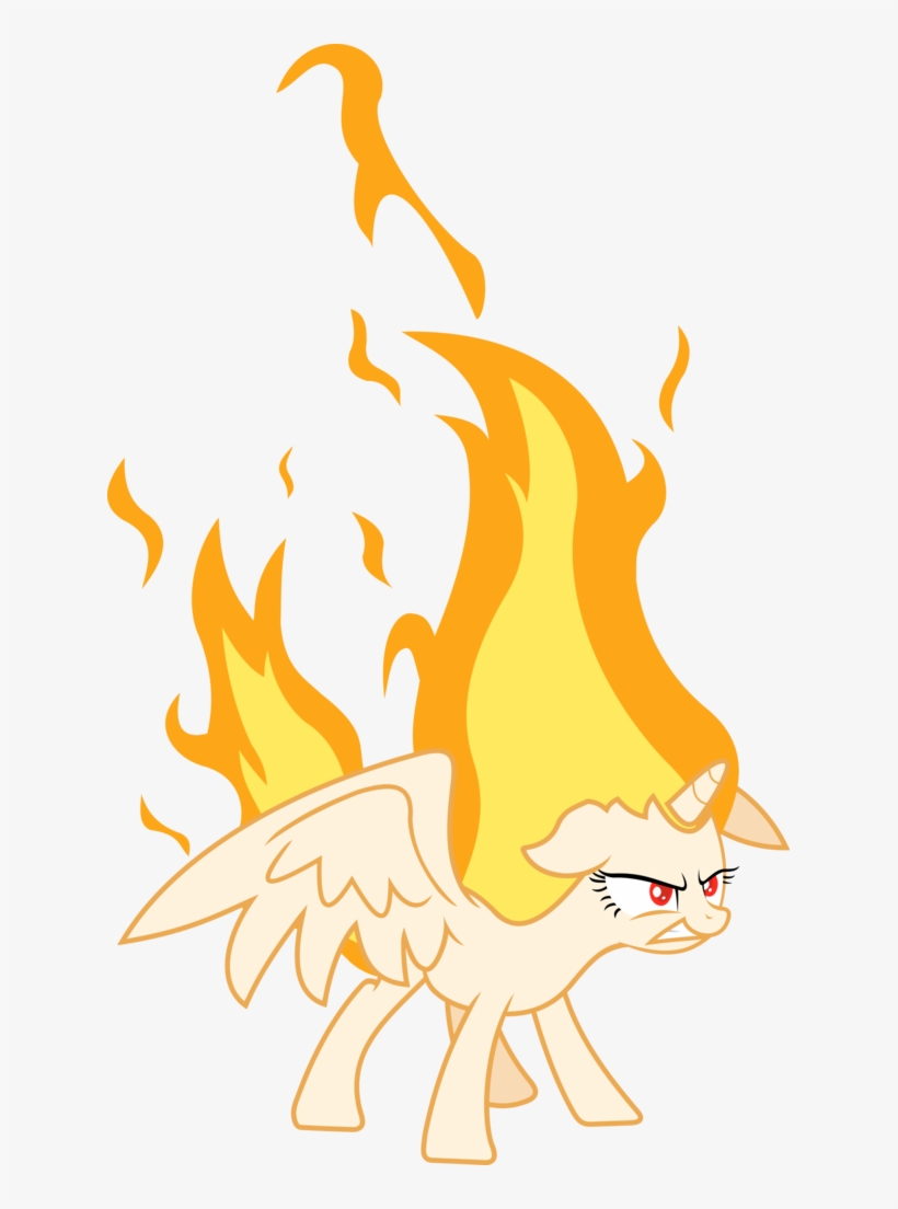 Female, Mane Of Fire, Mare, Pony, Rapidash, Rapidash - Flame Princess Twilight Sparkle, transparent png #2568135