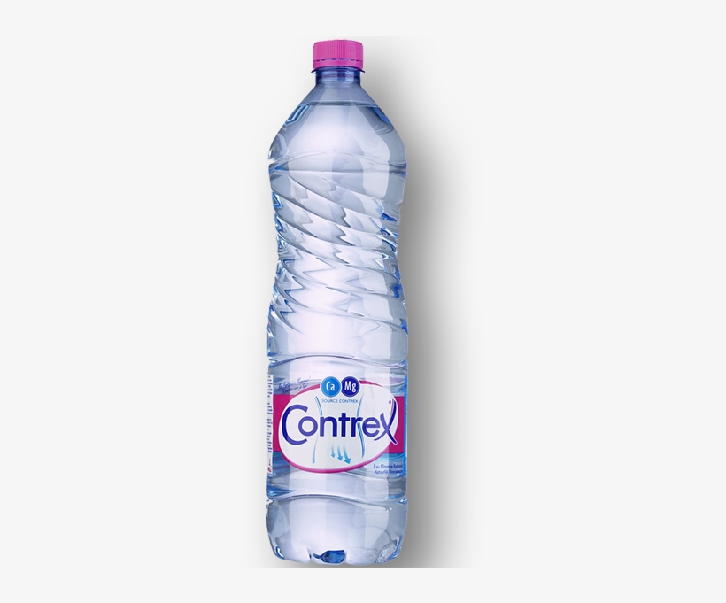 Contrex Natural Mineral Water - Water, transparent png #2568217