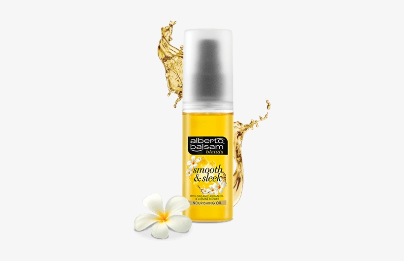 Nourishing Oil With Organic Argan Oil Jasmine Flower - Alberto Balsam Blends Shampoo, transparent png #2568314