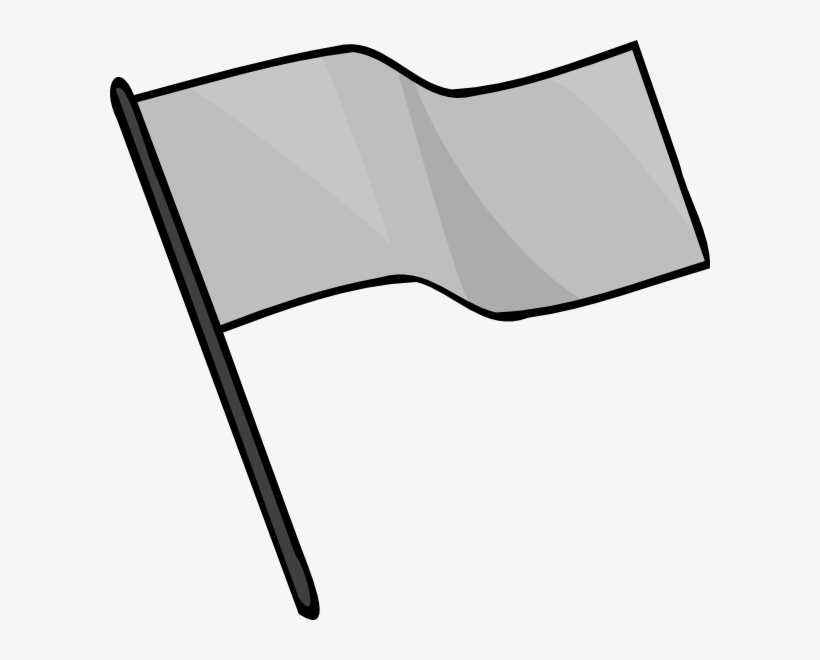 Capture The Flag Gray Clip Art At Clker Vector - Capture The Flag .png, transparent png #2568486