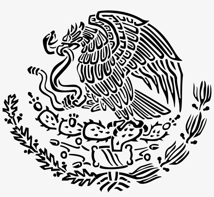 Mexico On Melbournechapter - Mexican Coat Of Arms Svg, transparent png #2568516