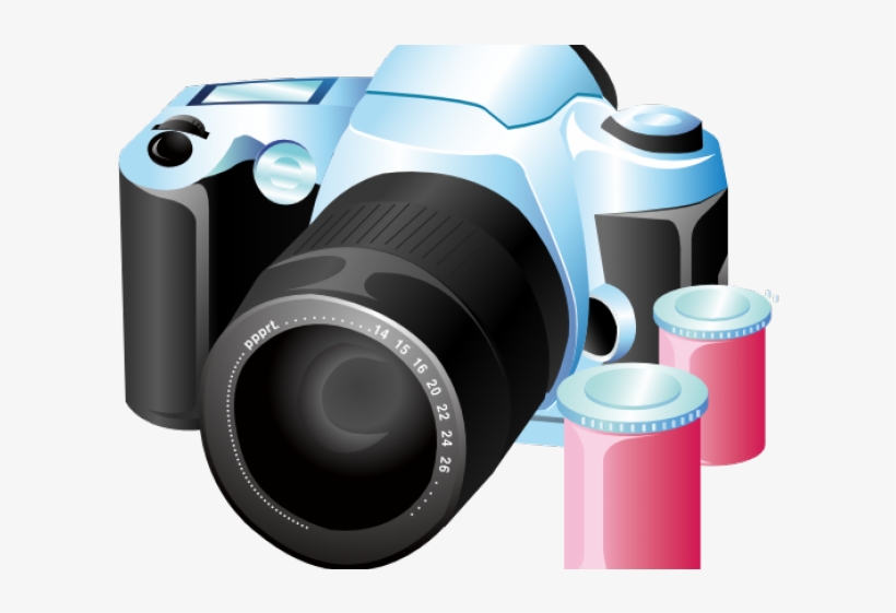 Camera Lens Clipart Camera Accessory - Camera With Film Awesome T Shirt/hoodie/tanktop/sweater/mug, transparent png #2568544