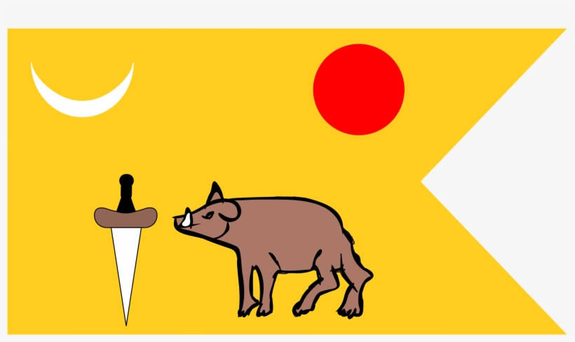 Vijayanagara Flag - Vijayanagara Empire Flag, transparent png #2568820