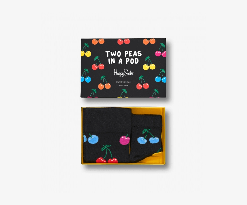 2 Peas In A Pod Gift Box Socks Happy Socks Adult 36 - Happy Socks, transparent png #2568964