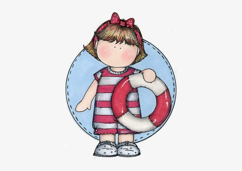 Clip Magnolia Clipart Illustration - Niñas Marineras Dibujo, transparent png #2569018