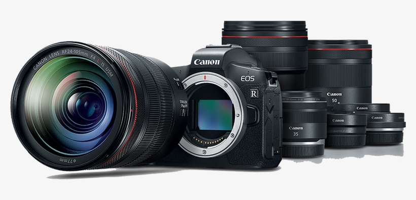 Marking A New Chapter In The History Of Eos, The Eos - Canon Eos R Mirrorless, transparent png #2569456